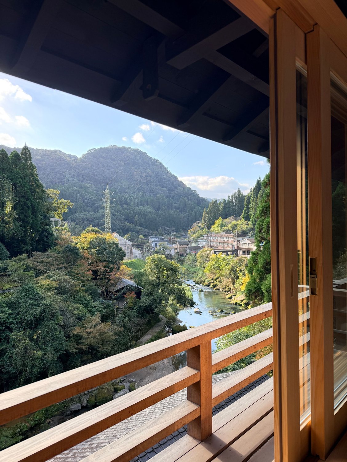 View from the room.