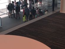 Passport queue 