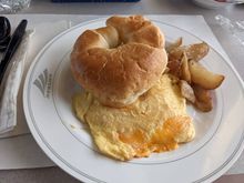 Amtrak breakfast
