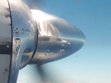 Somewhere over the dateline, crossing back to 2017