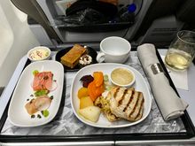 IAD-KEF Turkey breast and vegetables