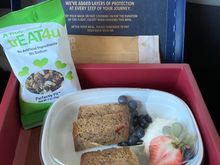 Banana bread box … diabetes in a box courtesy of Delta



