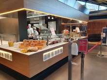 Kitchen inside SEN lounge section