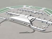 JFK AA Terminal 8 as planned in the late 1990's