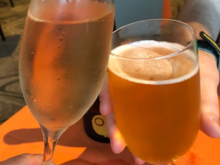 Much fun, bubbles and beer with the Cow and 24
