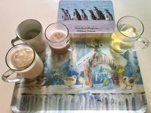 Coconut water , latte , 