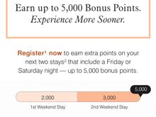 This showed up in my inbox today.  Not bad to augment some more points during current global promotion where I have stays. 