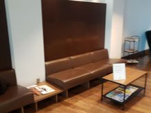 First section - brown sofas, still the same as ever.