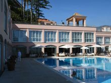 Main pool and breakfast area