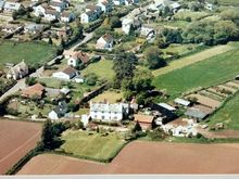Old aerial  photo of the house