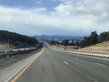 We then headed to Silverthorne, CO which started out to be a gorgeous drive.