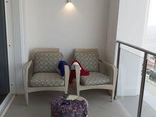 Chairs  on balcony