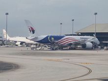 View from the window: This beauty brought me to KUL from LHR