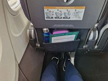 So much space I can stretch my legs