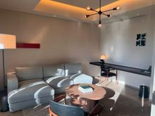 Living area of the suite