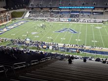 This is from Row 1 of the Club seats. There's about 520 seats on three rows but there may have been 60