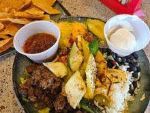 A deconstructed burrito at Kona
In BWI was quite tasty 
