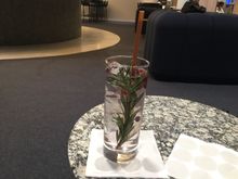 Thai lady behind bar made first one with soda water but got a real one soon after 