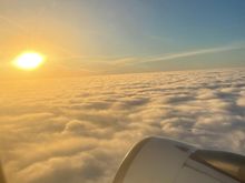 Taking off this morning from CDG