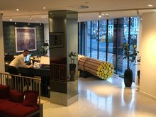 A look at reception, it may look small but if you look to the other side.....,,