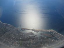 Landfall over Newport Beach