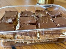 Homemade scotcheroos. Now that’s a sugar high! :eek: