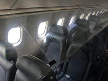 Concorde seating sealed away as a museum exhibit (although I used to have lunch breaks on a few that can be found at Waterside!)