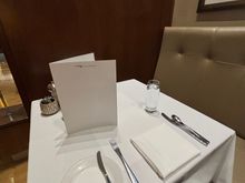 Table set in my booth