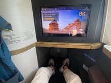 Enough leg space to allow myself (±195cm tall) to fully stretch while lying flat