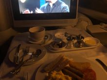Full English - best course of the flight. 