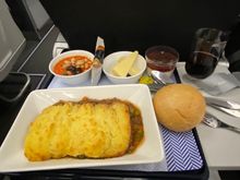 Mrs B choice Cottage Pie which she also enjoyed 