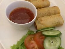 Vegetable spring rolls