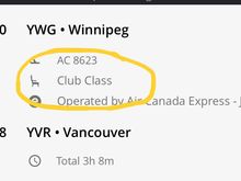 it’s ALL club class now in the flight pass app