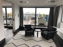 Balcony access from both livingroom and bedroom