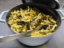 Chicken and sausage pasta 