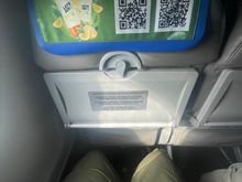 Leg room remains unchanged :)