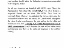 Does this mean the air on the plane is actually safer than in other crowded areas?  How often do they actually change these filters?
