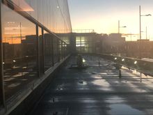 Side view from the BA lounge 