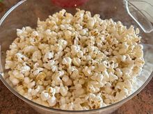 Popcorn for dinner!
