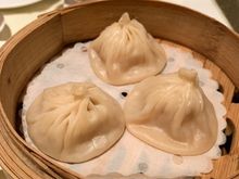 My wife's favorite the Xiao Long Bao (XLB): Often known soup dumpling - it was packed with pork broth!