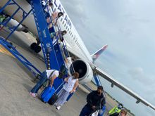 No jetbridge today. Cool 
