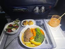 Last night no delays!
JFK-TPA
And delicious short ribs 😂