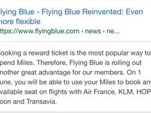 The confirmation that all seats would be eligible for an upgrade