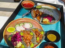 Poolside food