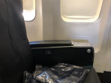 
The plane was so empty that 13 of 16 seats were booked.  In hindsight I should’ve booked economy and took the free upgrade.