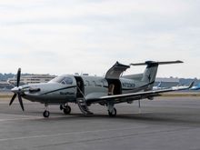 Beautiful Pilatus PC-12