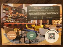 Lobby bar/bistro leaflet