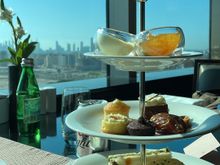 Afternoon tea at club lounge 