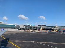 Those blue winglets did have a nice touch.