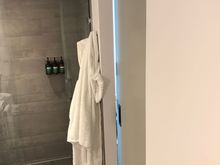Because of the sliding door there is a small gap which might be uncomfortable for some squimish folks in the area of noise or light.